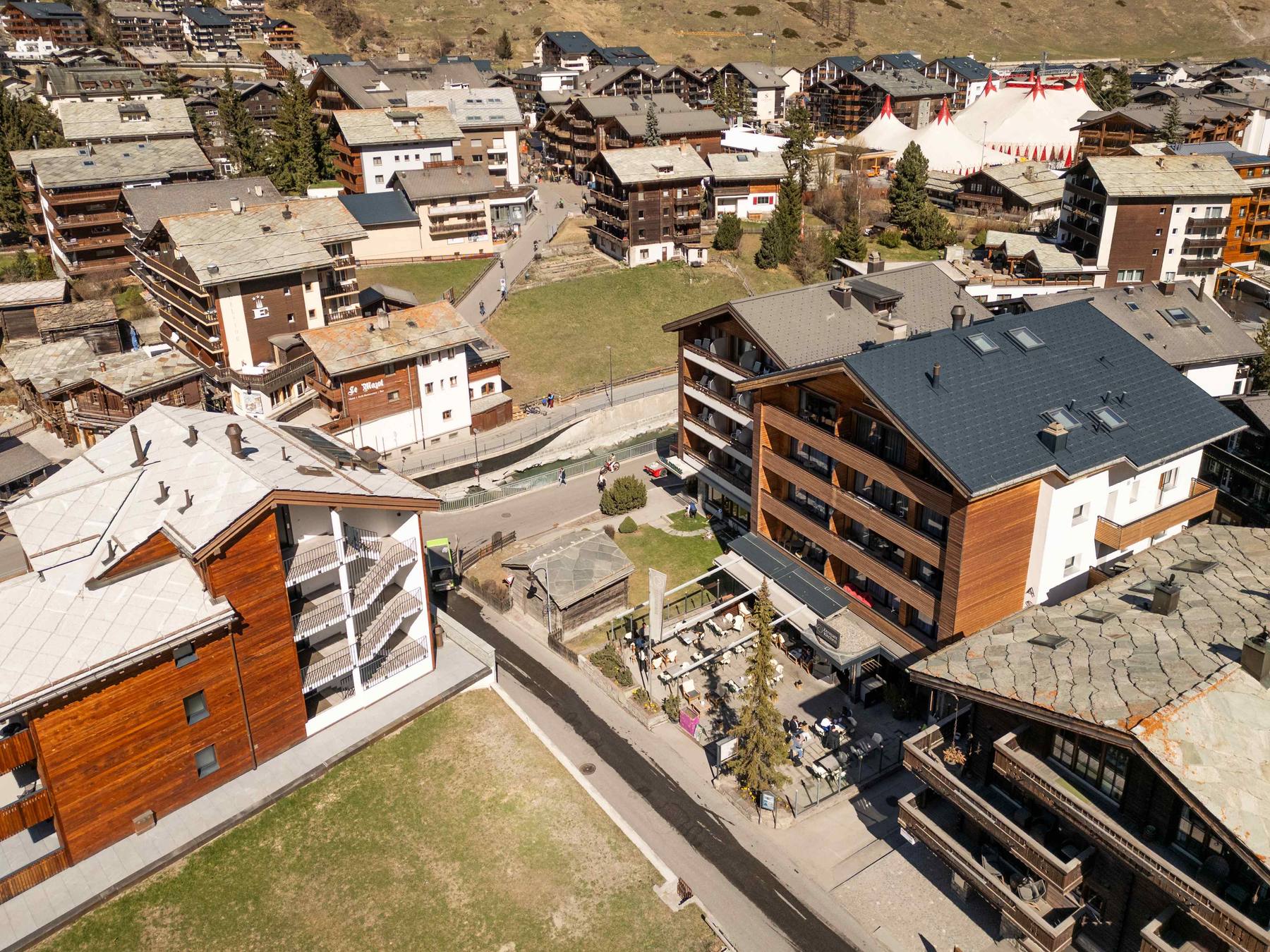 Im Zentrum von Zermatt